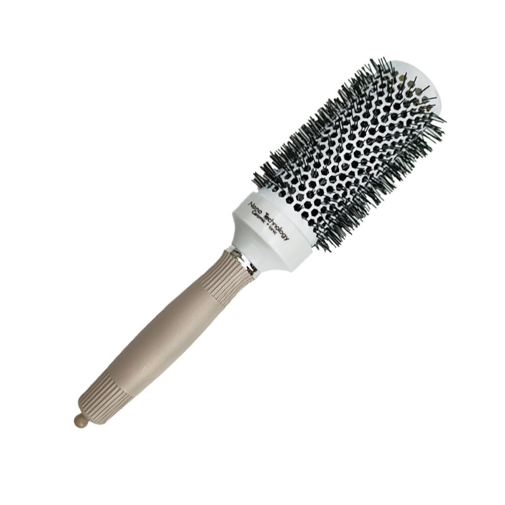 Unisex (53Mm)Professional Salon Styling Tools Round Hair Comb Hair Salon Curling Hair Brushes Comb