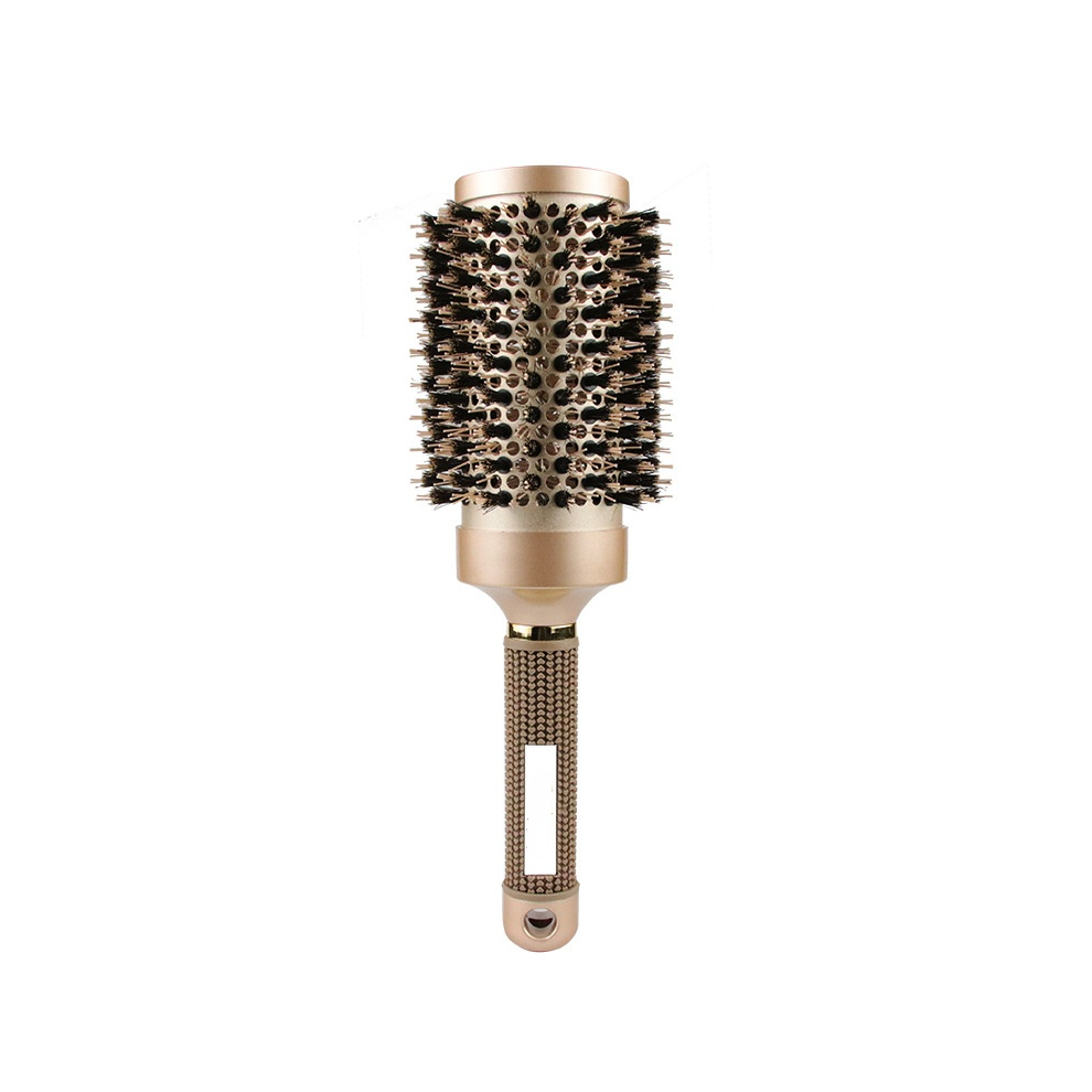 (53)Professional Salon Styling Tools Round Hair Comb Hair Salon Curling Hair Brushes Comb Ceramic