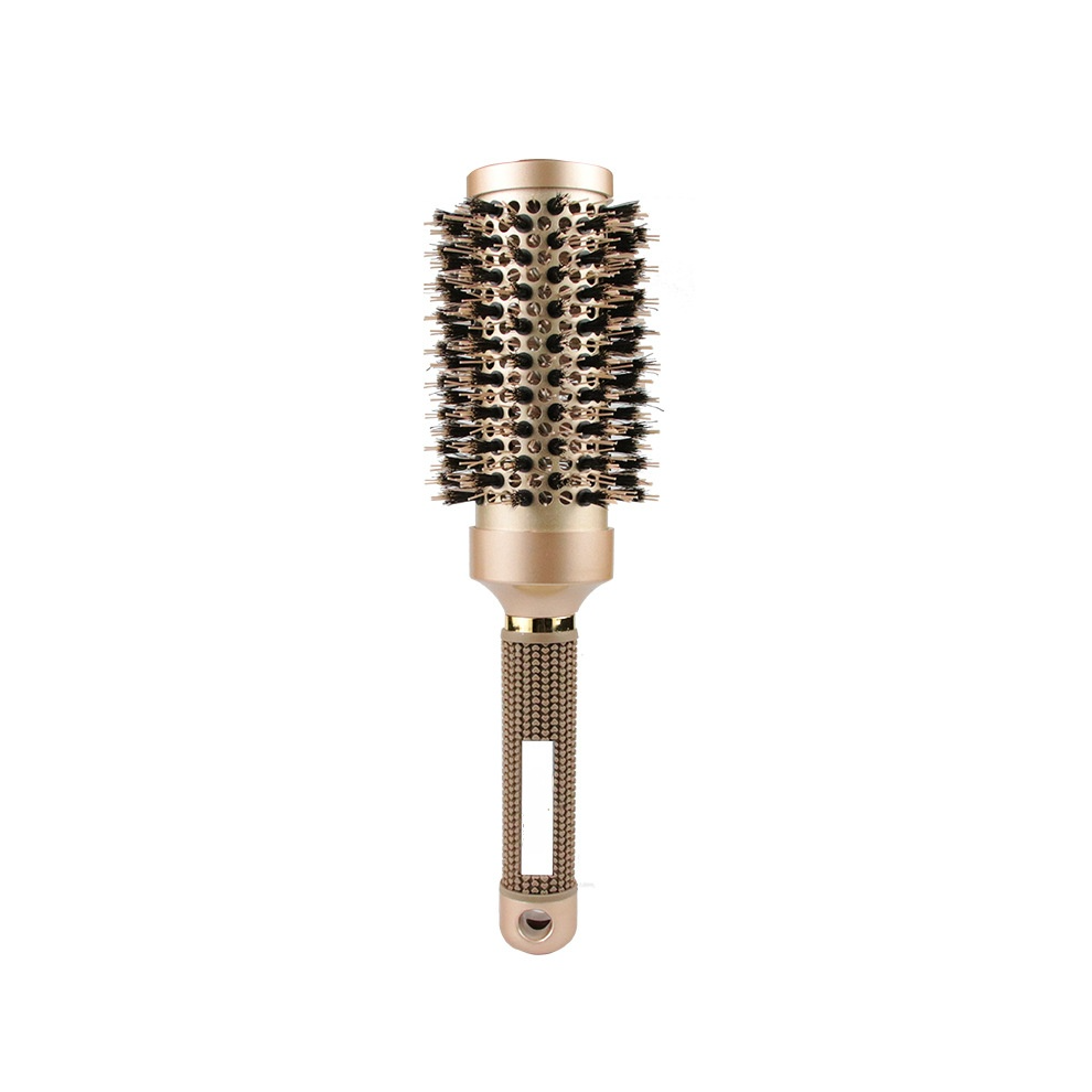 Unisex (45)Professional Salon Styling Tools Round Hair Comb Hair Salon Curling Hair Brushes Comb Ceramic