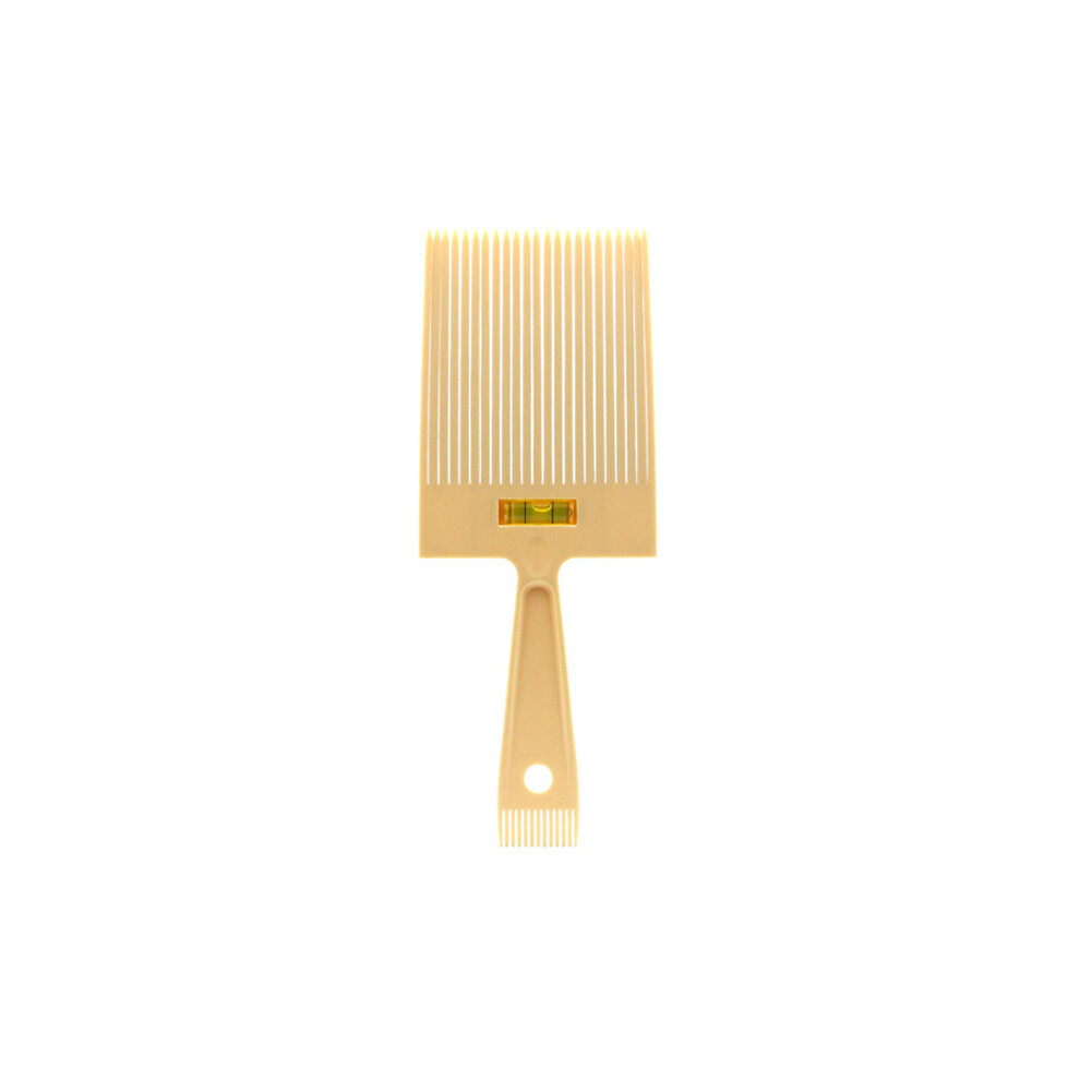 (Skin) Men's Flat Top Guide Comb Haircut Clipper Comb Barber Hair Salon Tool Hair Cutting Tool
