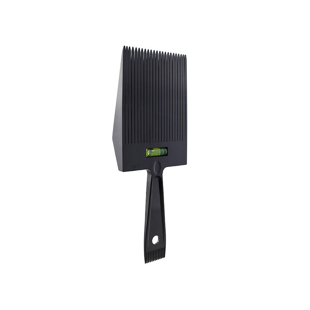 Black (Black) Men's Flat Top Guide Comb Haircut Clipper Comb Barber Hairdressing Tool Hair