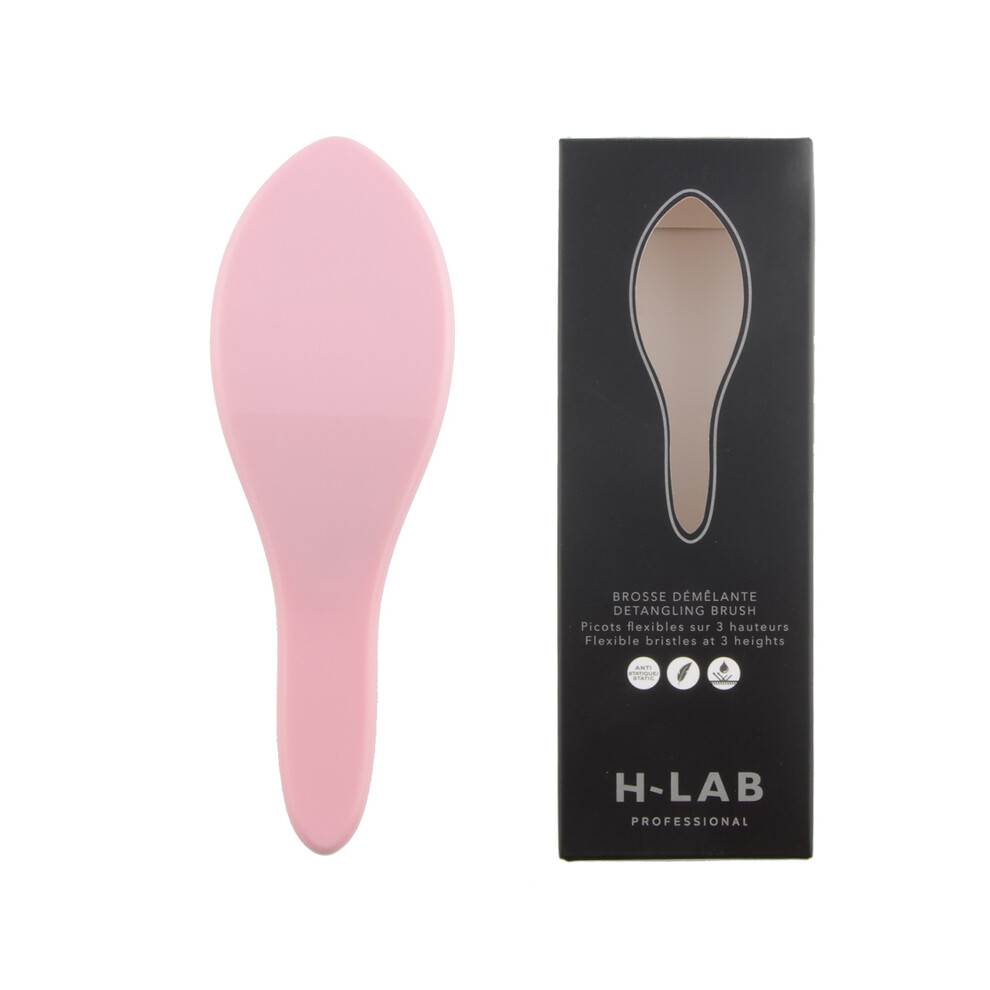 Pink (Pink)1Pc New Detangling Hairbrush Handle Magic Antistatic Tangle Comb Shower Massage Comb