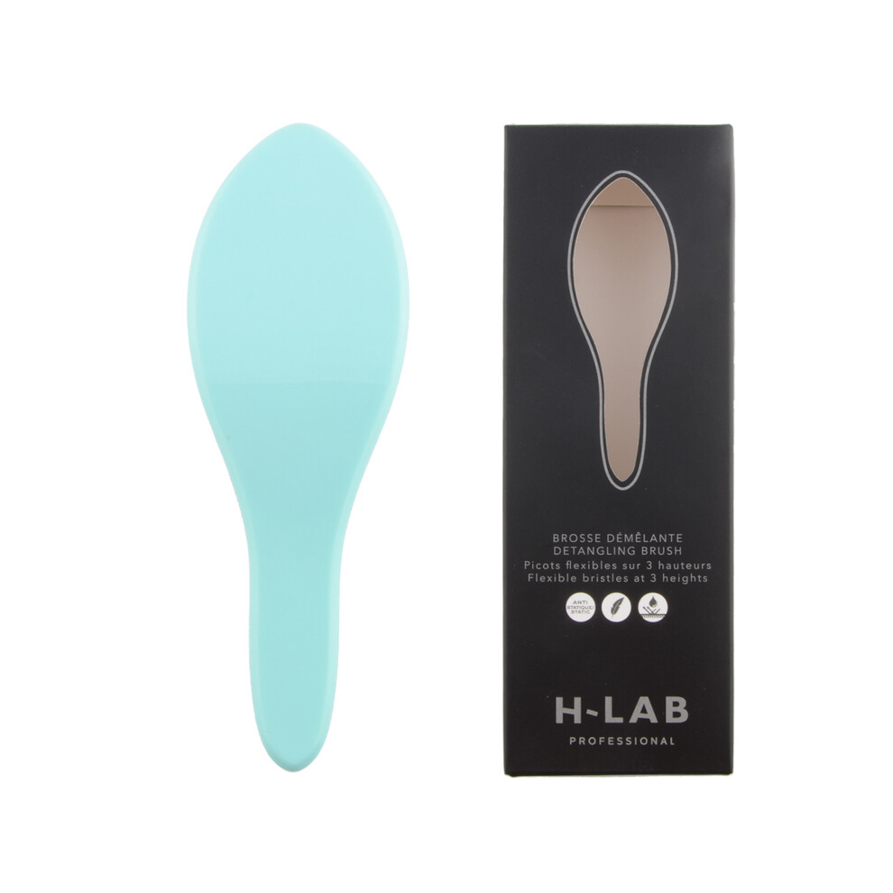 Blue (Blue)1Pc New Detangling Hairbrush Handle Magic Antistatic Tangle Comb Shower Massage Comb