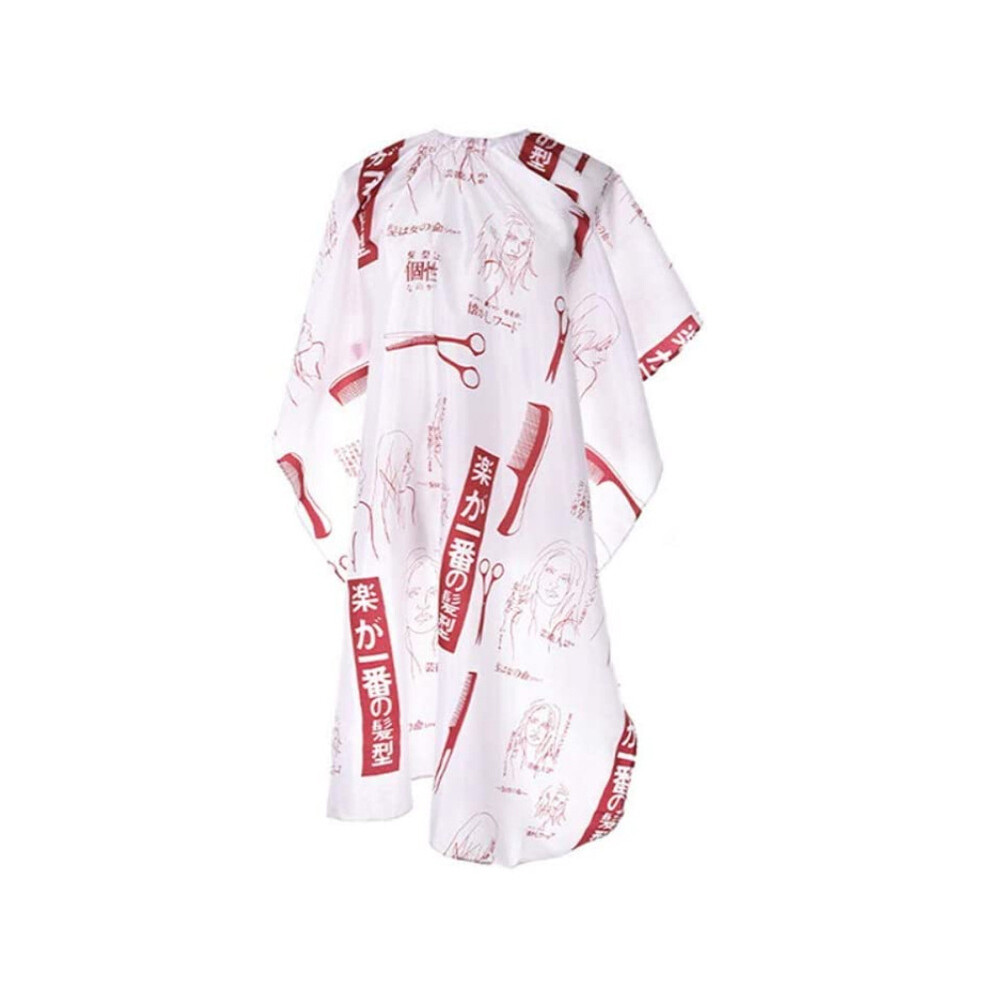 Red (Red)Adult Salon Hair Salon Capes Apron Perm Scarf Haircut Costume Barber Cape Haircut