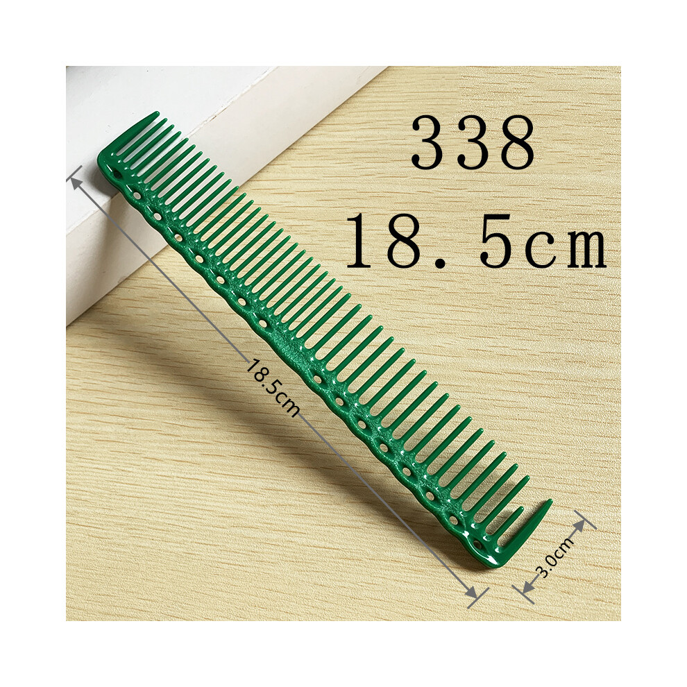 Unisex Green (338-)332 333 337 338 Hair Cutting Comb Hairdressing Combs Hairdresser Professional Long Hair
