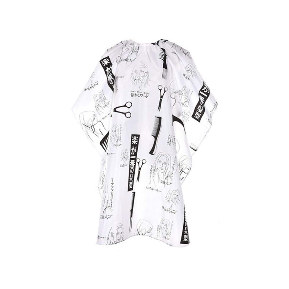 Black (Black)Adult Salon Hair Salon Capes Apron Perm Scarf Haircut Gown Barber Cape Haircut