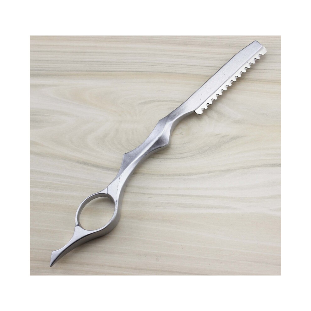 (Silver)Stainless steel scissors for thinning and cutting hair clipper
