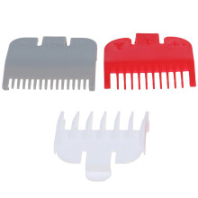(3 pezzi) 3 pezzi 1,5 mm/3 mm/4,5 mm copri-tagliacapelli di ricambio, pettine perimetrale, guida per