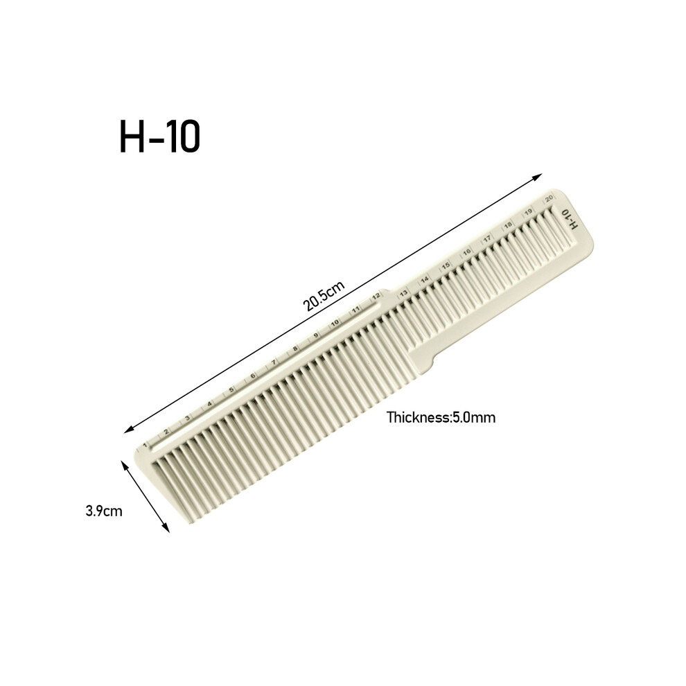 (10)Hair Salon Carbon Comb Professional Hairdresser Cutting Comb Anti-Static Hair Comb Hair Cutting