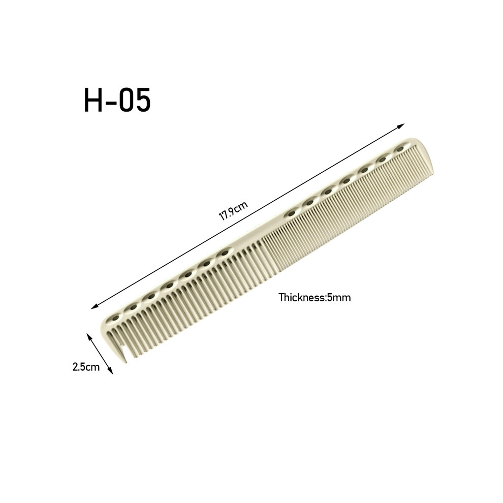 (5)Hair Salon Carbon Comb Professional Hairdresser Cutting Comb Anti-Static Hair Comb Hair Cutting Tools