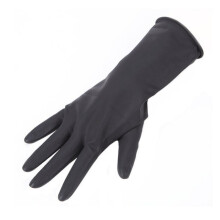 (M) 1 paire de gants de teinture capillaire réutilisables, gants de coloration pour salon de coiffure,
