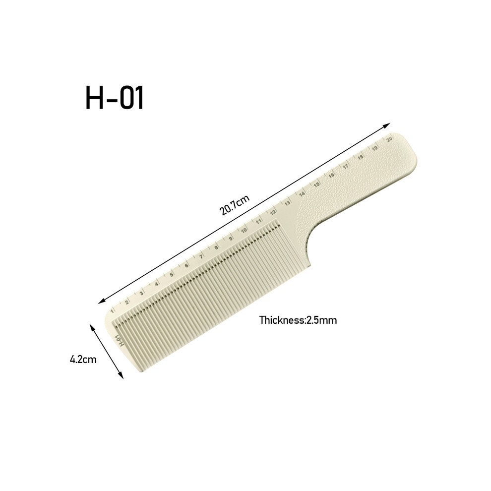 (1)Hair Salon Carbon Comb Professional Hairdresser Cutting Comb Anti-Static Hair Comb Hair Cutting Tools