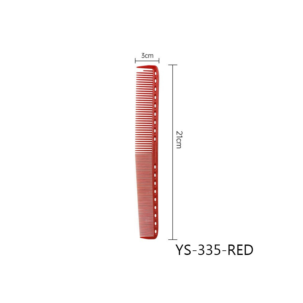 Red (Ys-335-) 2 Colors Professional High Quality Hair Combs Salon Hairdressing Hairdresser Durable