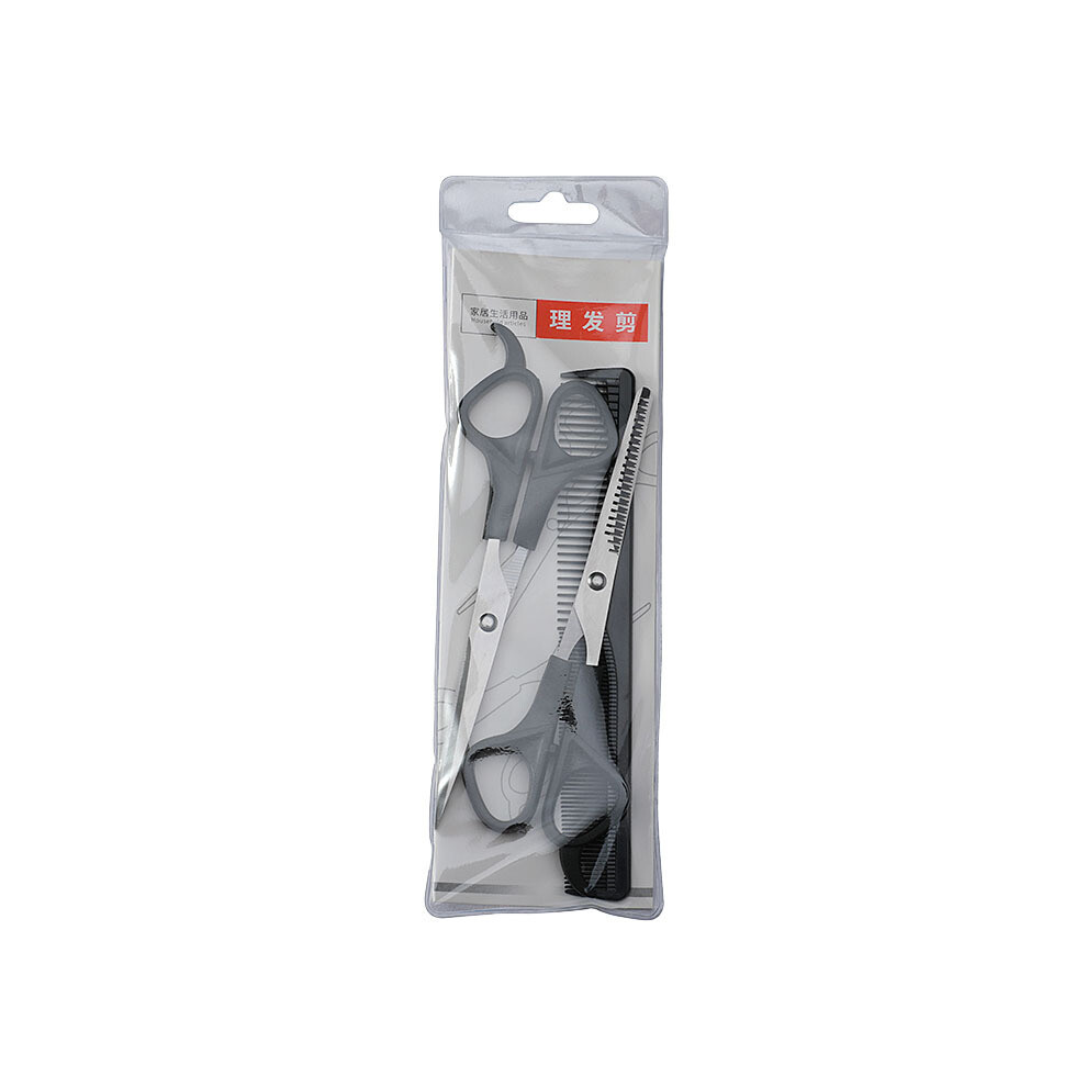 Black (Black) Household Hair Salon Scissors Thinning Scissors Hair Cutting Barber Scissors Straight Tooth