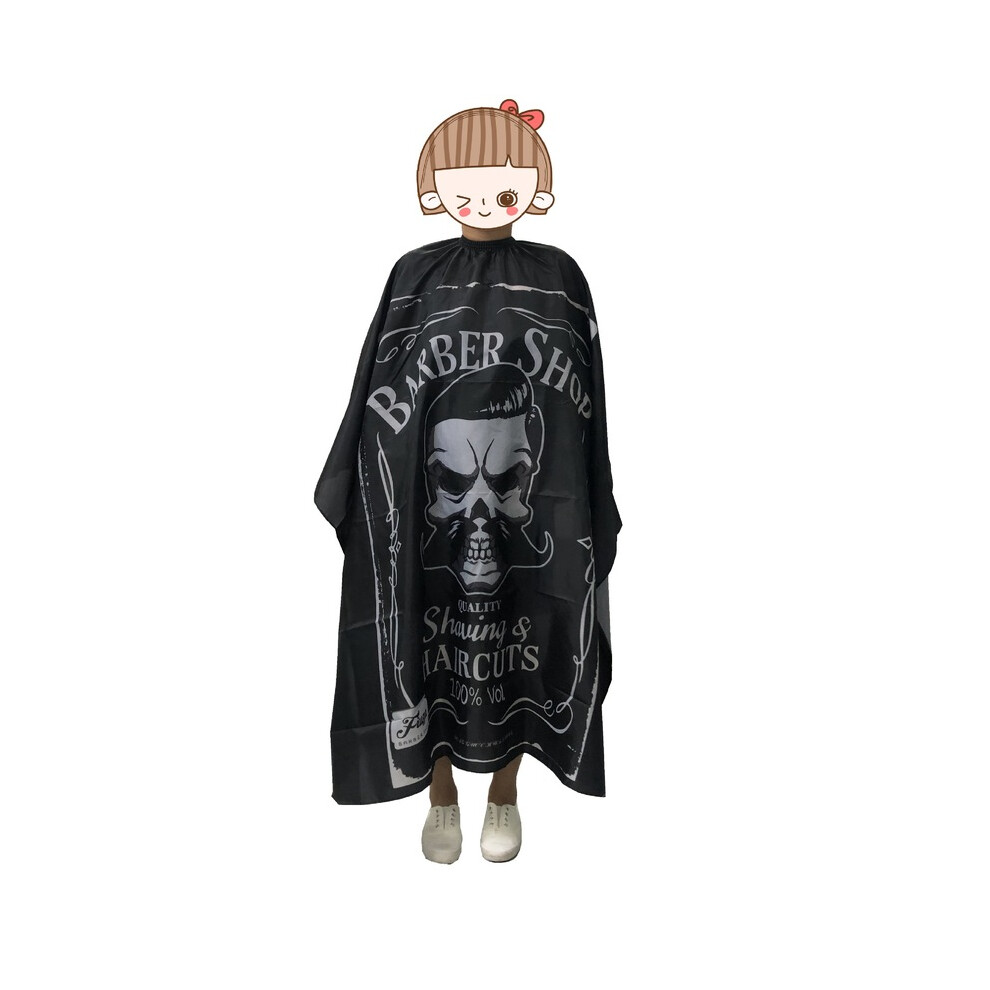Black ( Apron-A) Antistatic Hairdresser Apron Hair Cutting Cape Hair Salon Dress Cape Hair Salon