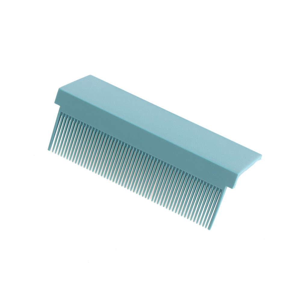 (Green) V-Type Washable Foldable Hair Straightening Comb Comb Comb Hair Styling Clip Tool