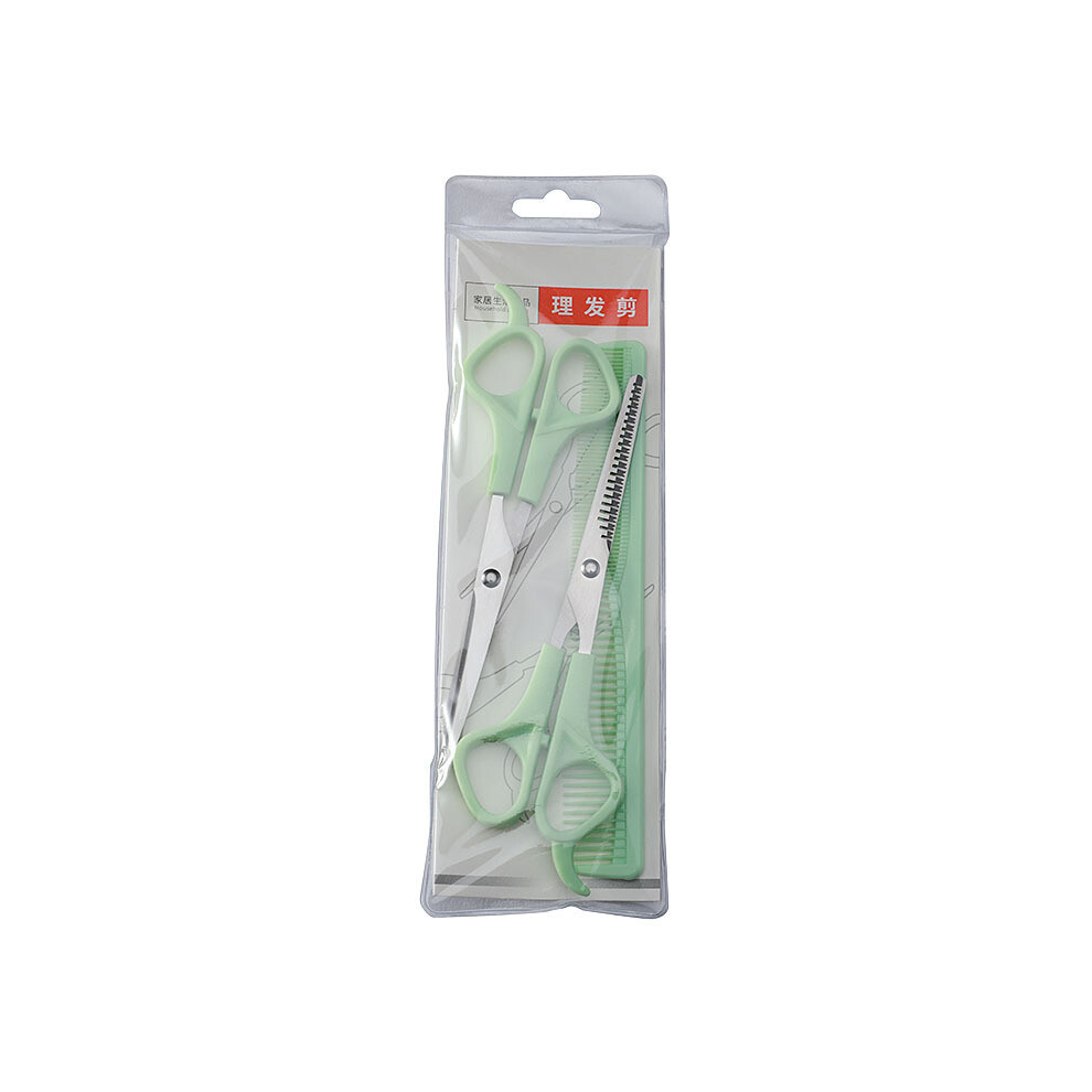Green (Nordic ) Household Hair Salon Scissors Thinning Scissors Hair Cutting Barber Scissors