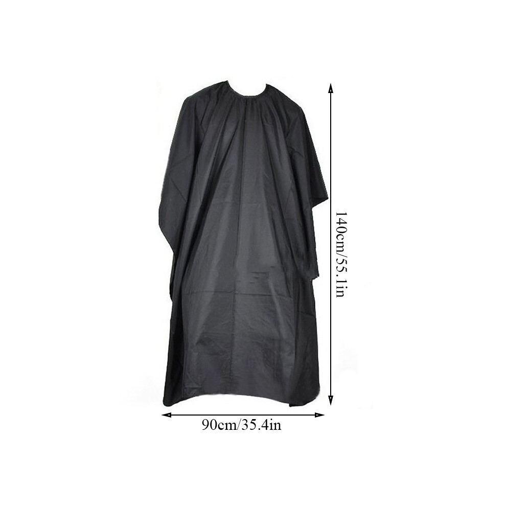 Black (Black) Hairdressing Apron Haircut Apron Adult Waterproof Barbers Cape For Haircuts