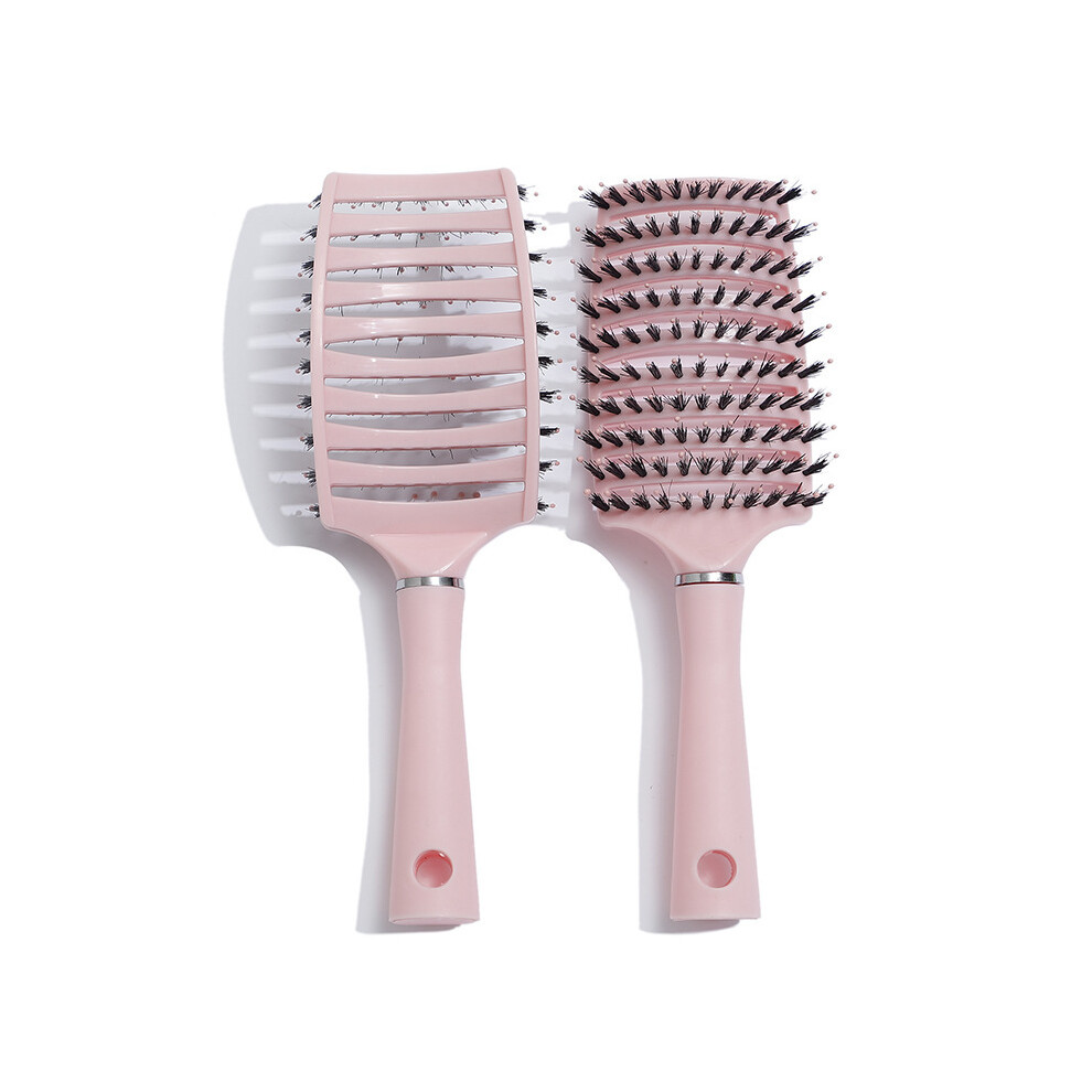 Pink (Pink)Original Hair Brush Magic Hair Comb Detachable Hair Brush Detangle Lice Massage Comb