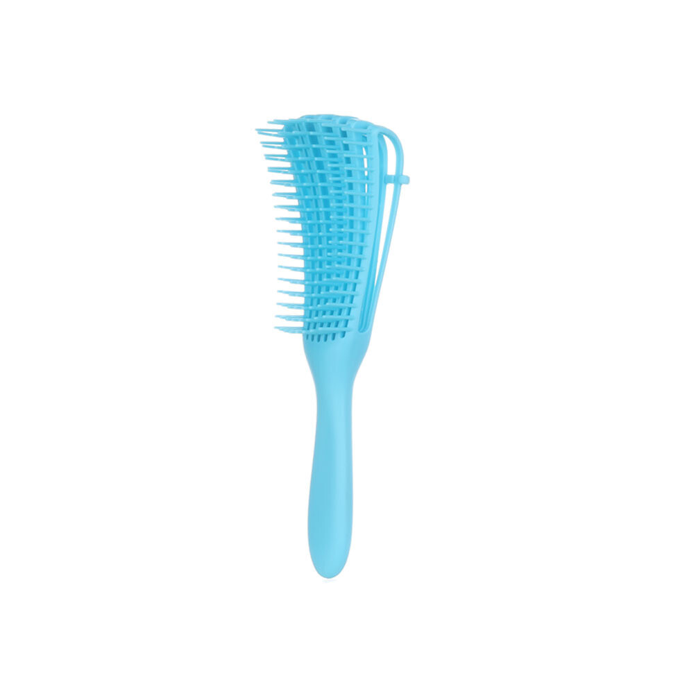 Unisex Blue (Blue)Adjust Hair Brush Scalp Massage Comb Women's Detangle Hair Brush Comb Health Care Comb