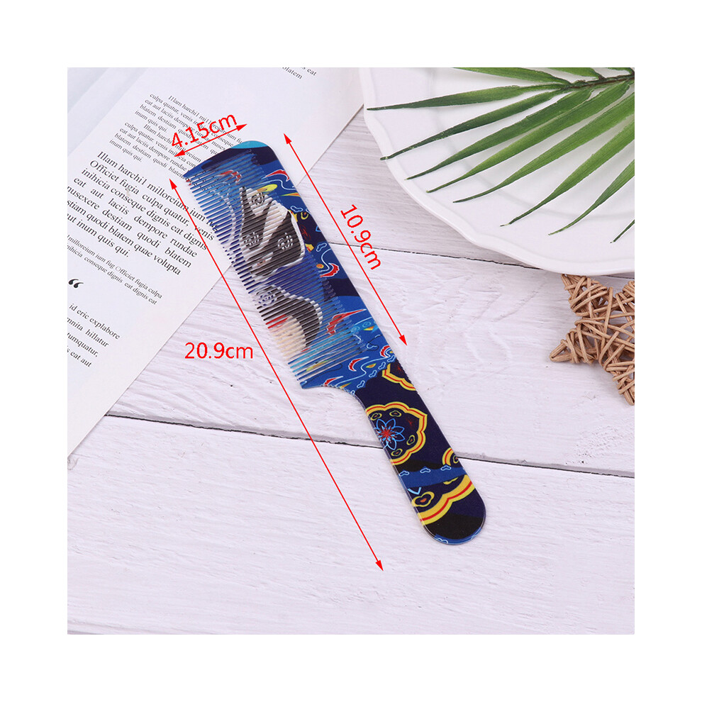 (As picture show) 1pc Cut Flat Comb Hair Hair Salon Barbers Barbers Professional Hairdressing