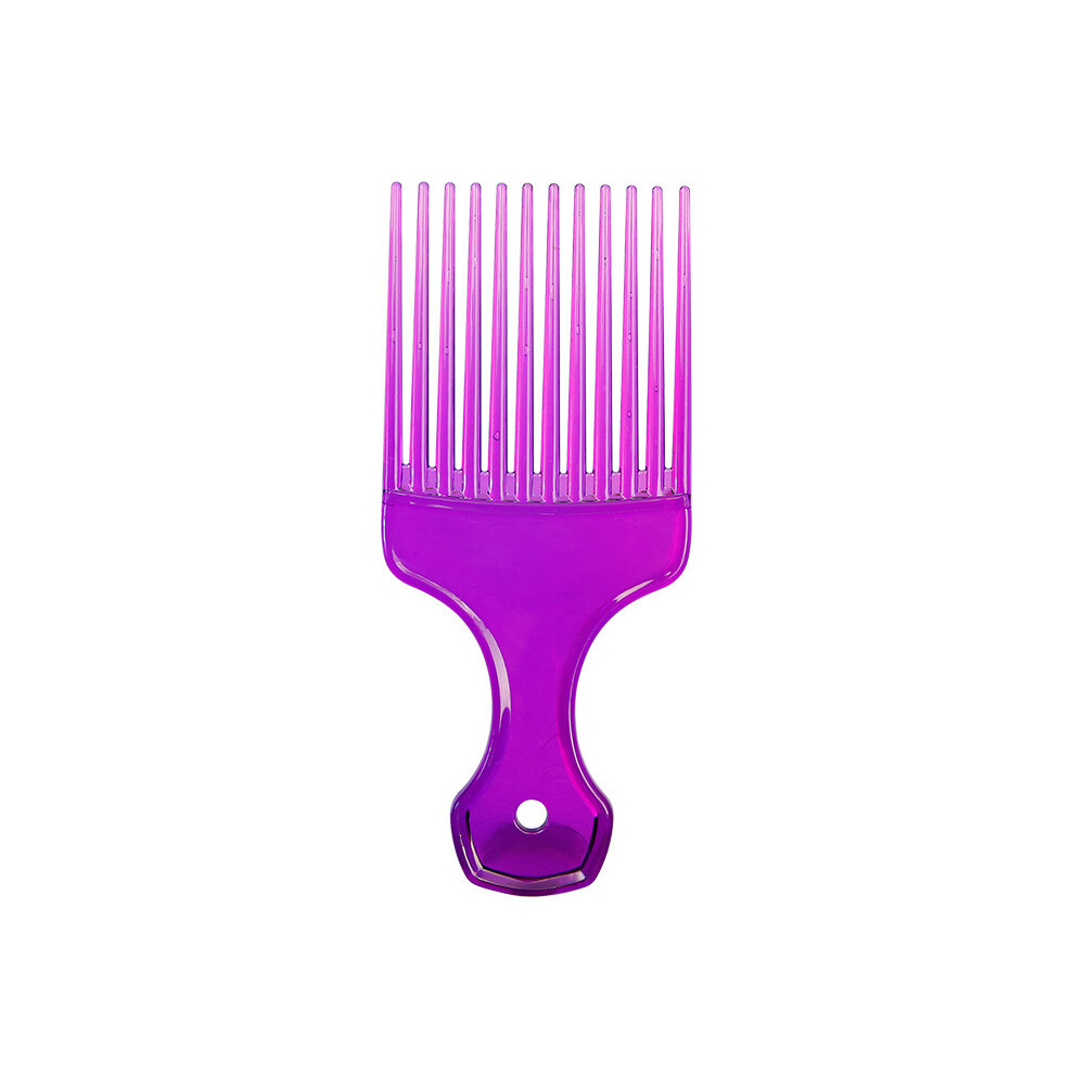 Unisex Purple (Purple)Men's Flat Top Guide Comb Haircut Clipper Fade Comb Barber Hair Salon