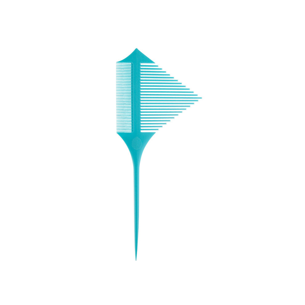 Blue (Blue) Hair Dye Comb Pointed Tail Comb Antistatic Hairdressing Accessories Hairdresser Highlighting