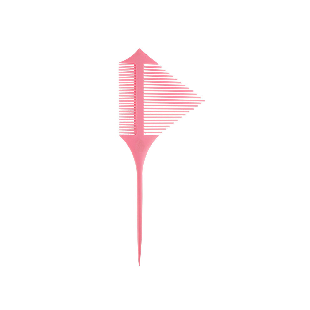 Pink (Pink) Hair Dye Comb Pointed Tail Comb Antistatic Hairdressing Accessories Hairdresser Highlighting