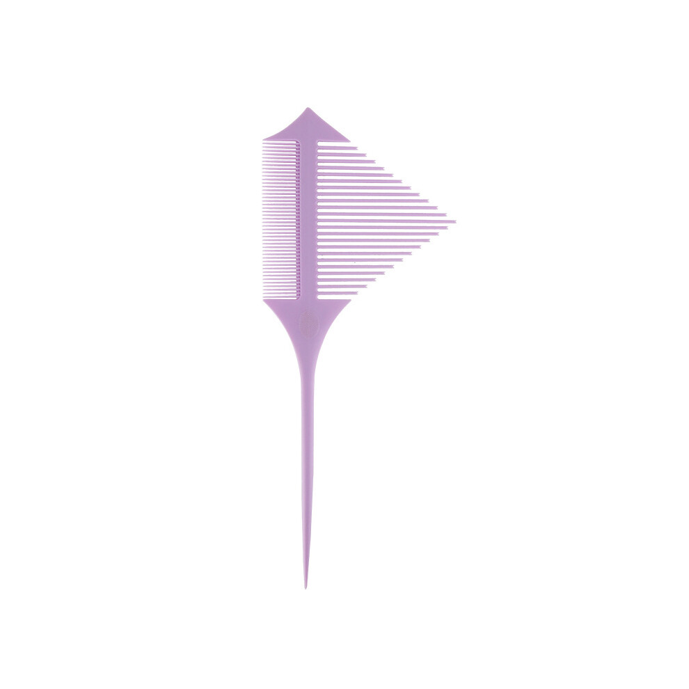 Purple (Purple) Hair Dye Comb Pointed Tail Comb Antistatic Hairdressing Accessories Hairdresser Highlighting