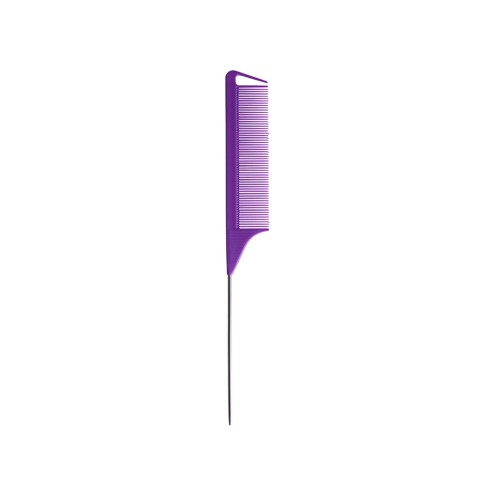 (1)Hair Dye Comb Pointed Tail Comb Antistatic Hairdressing Accessories Hairdresser Highlighting Comb