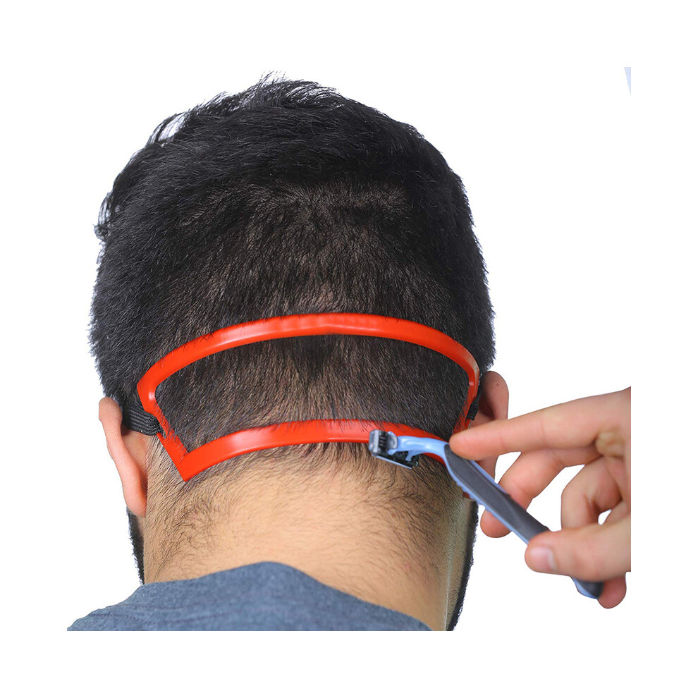 (1 pc red) Haircut set Beard Hair Goat shirt neck Shaving model Hairline Beard