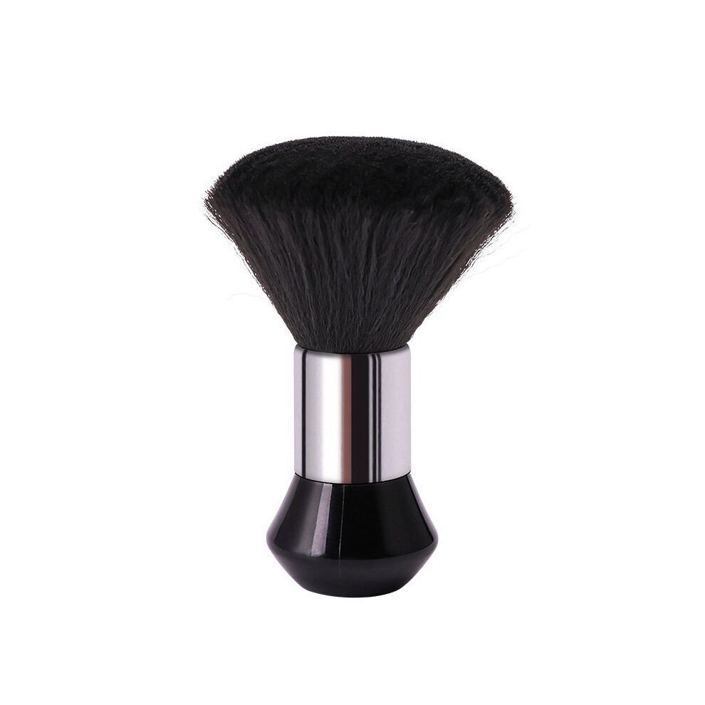 Silver (Silver) Remove Soft Brush Haircut Neck Face Duster Clean Barbers Brushes Salon Stylist