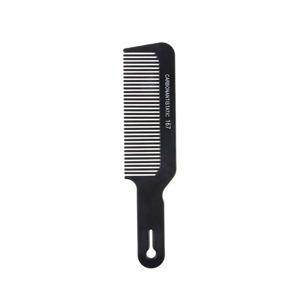 Unisex (Bk)Clipper Comb Barber Flat Top Clipper Combs Hair Salon Haircut Salon Styling Tool