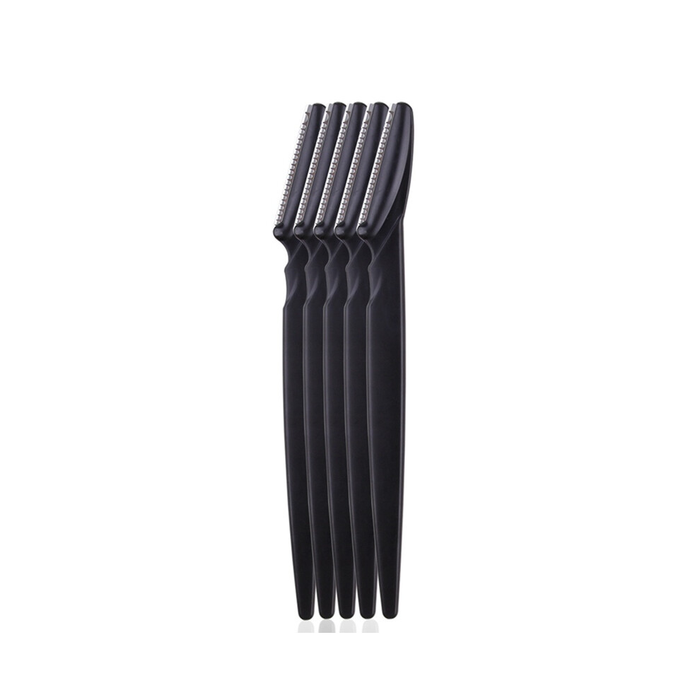 (5pcs black)5/10/15pcs Eyebrow Trimmer Makeup Tools Safe Eye Eyebrow Razor Facial Hair