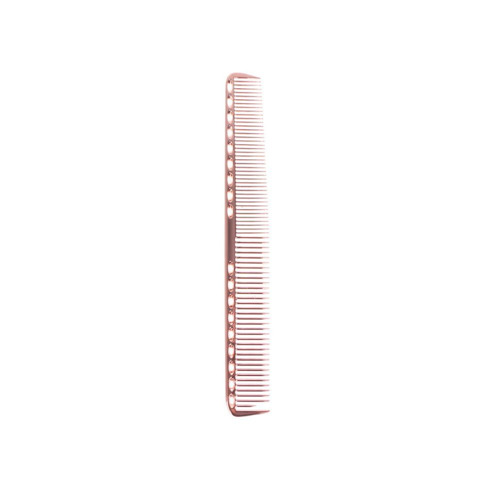 (L-HD)Hair Brush Men Women Aluminum Metal Cutting Comb Hair Salons and Barbers Salon Combs