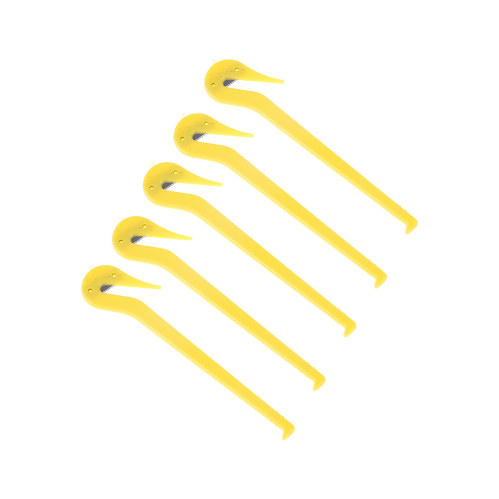 (YL)5 Pcs Elastic Hair Band Cutters Rubber Band Remover Painless Hair Tie Removal Tool Salon