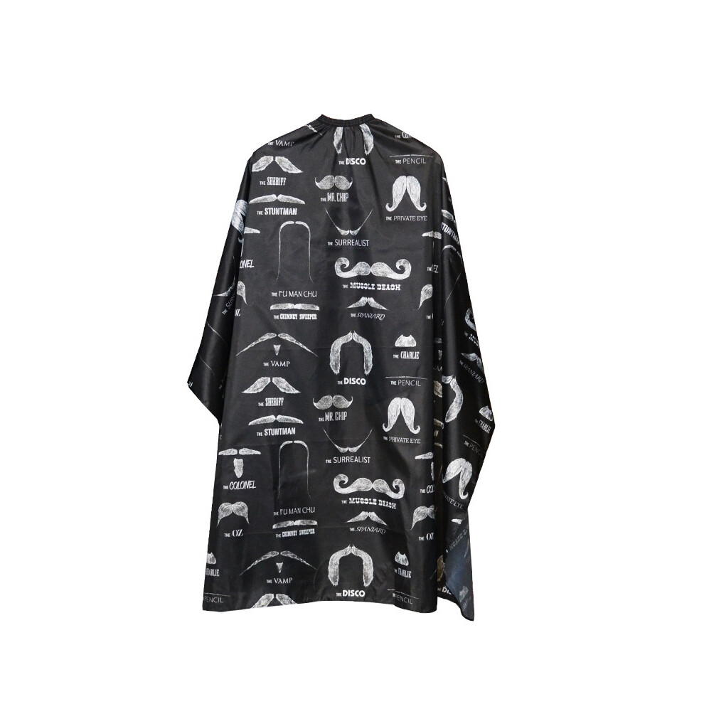 (Black Beard Style)Antistatic Hairdresser Apron Hair Cut Cape Hair Salon Dress Cape Hair Salon 9319708186406