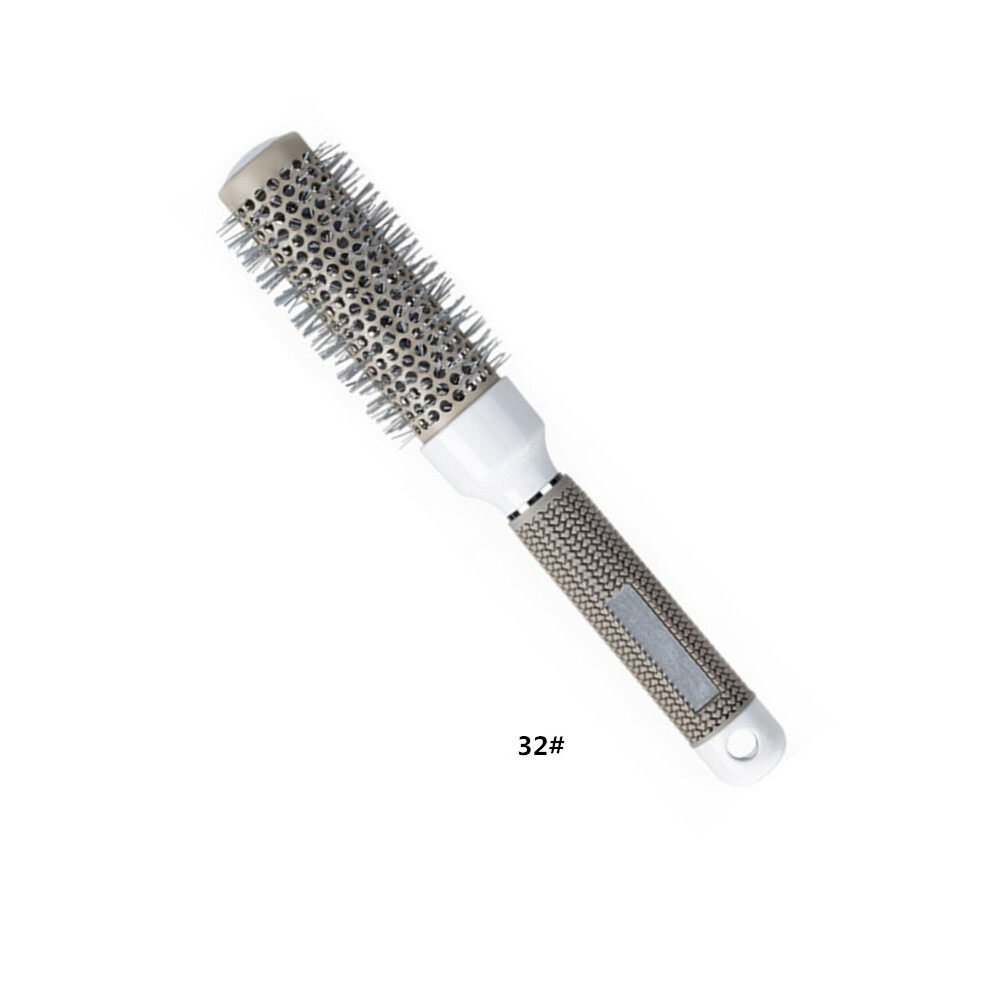 (32mm)6 Size Hair Brush Nano Hair Brush Thermal Ceramic Ion Round Barrel Comb Hair Salon Hair Salon