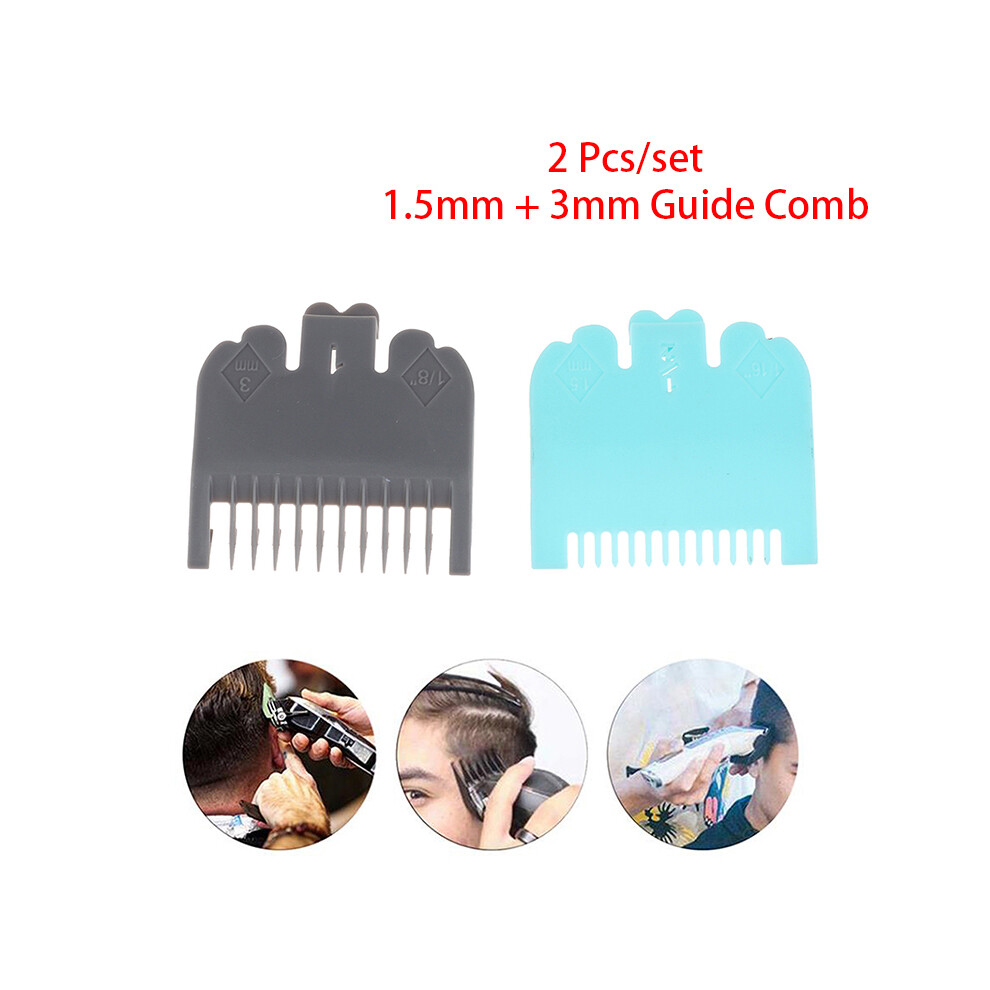(2pcs on display)2pcs/lot Hair clipper guide Comb cutting boundary combs Standard guards Attach parts