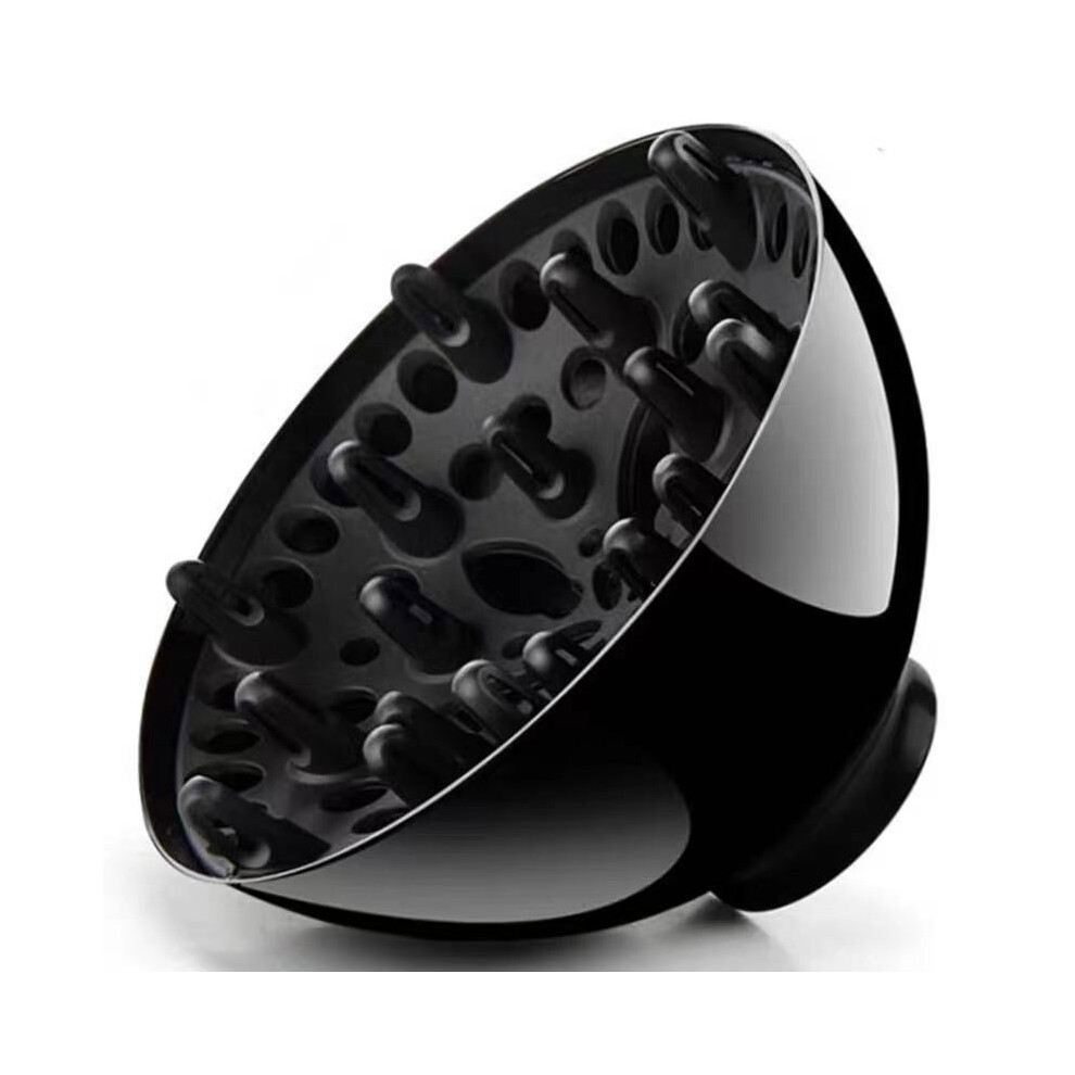 Black (Black)Hair Dryer Diffuser Straight Curling Dryer Diffuser Blower Hair Dryer Air Dryer