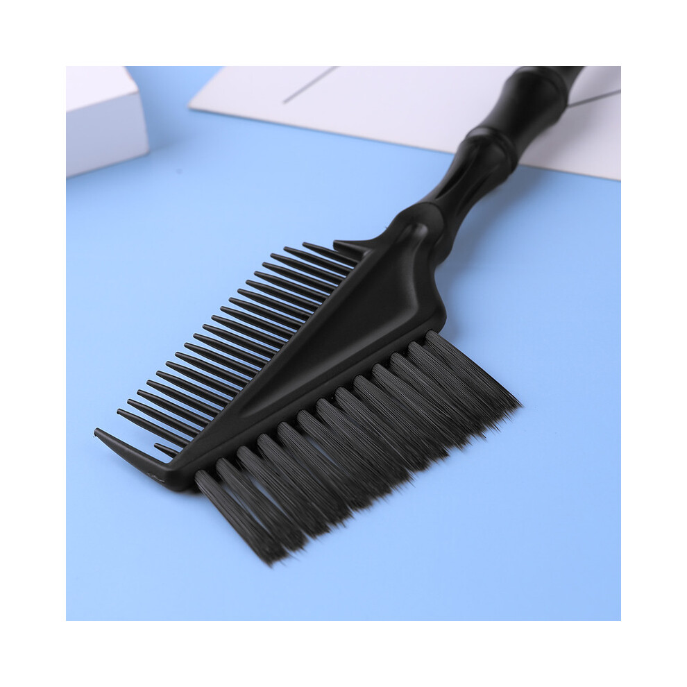 (B)DIY Styling Hair Dye Comb Barber Tinting Highlighting Hair Brush Comb Hair Styling Tool
