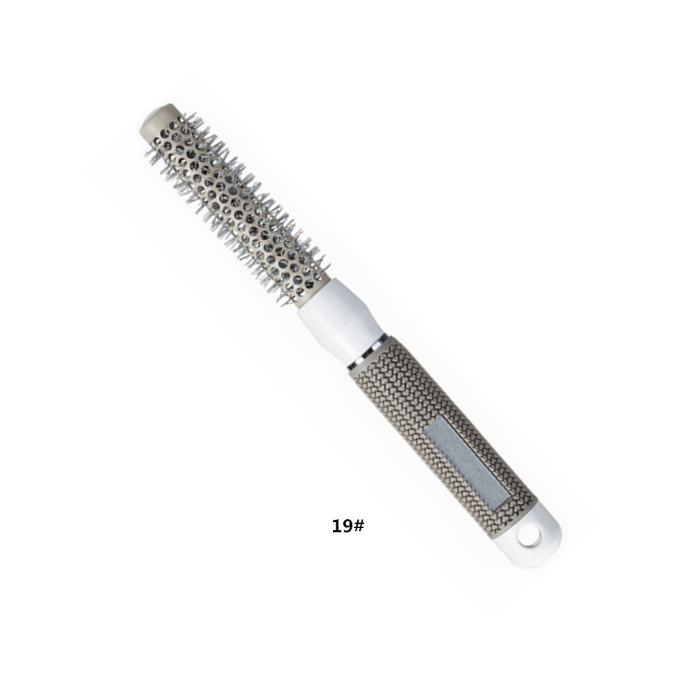 (19mm)6 Size Hair Brush Nano Hair Brush Thermal Ceramic Ion Round Barrel Comb Hair Salon Hair Salon