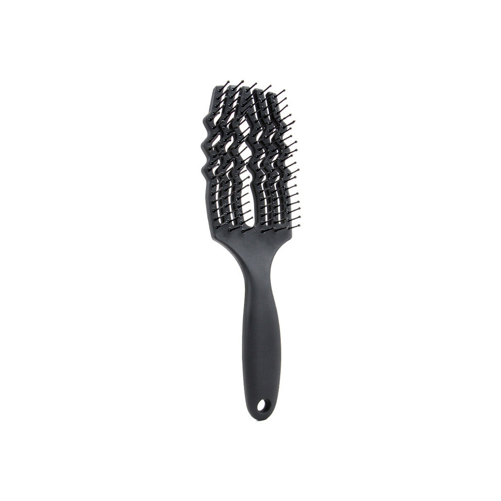 Black ( Without Hair)Hair Brush Hair Comb Detachable Hair Brush Detangle Lice Massage Comb Women's Tangle