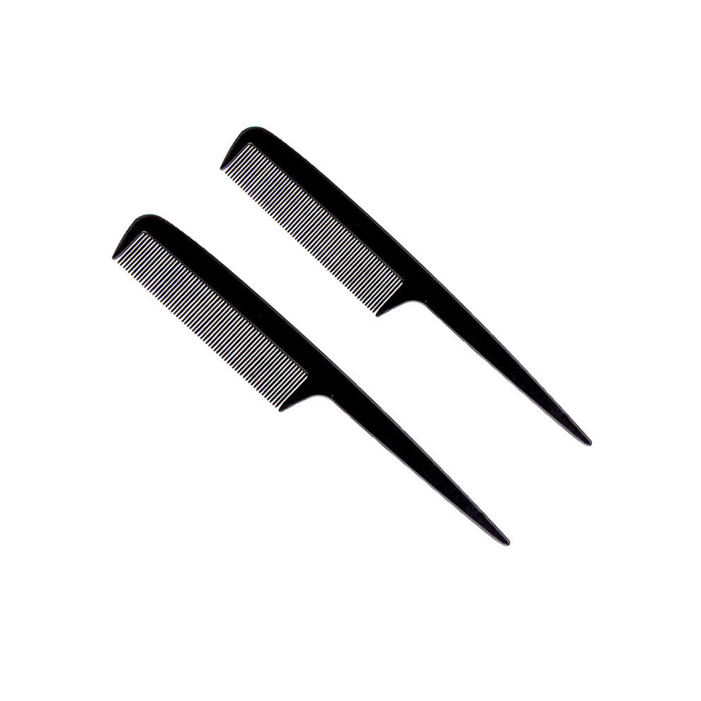 Unisex (Set Of 2) Stylist Anti-Static Hairdressing Combs Multifunctional Hair Styling Hair Detangler Comb