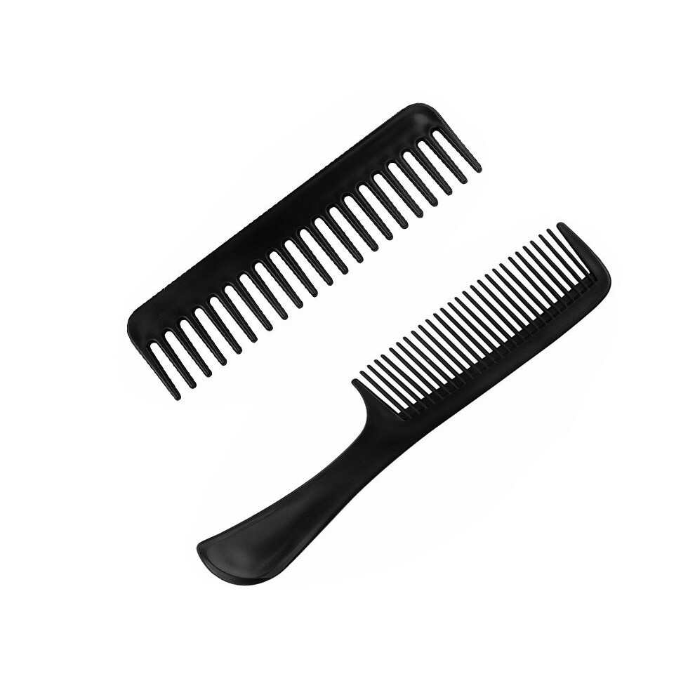 (Set of 2) Stylist Anti-Static Hairdressing Combs Multifunctional Hair Styling Hair Detangler Comb