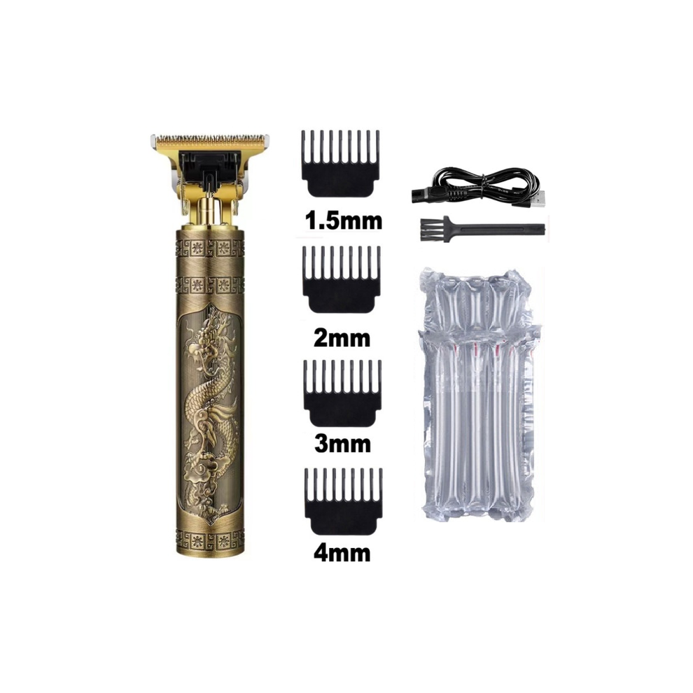 (Dragon A)Vintage T9 Professional Hair Clipper Hair Clippers Electric Hair Clipper Rechargeable