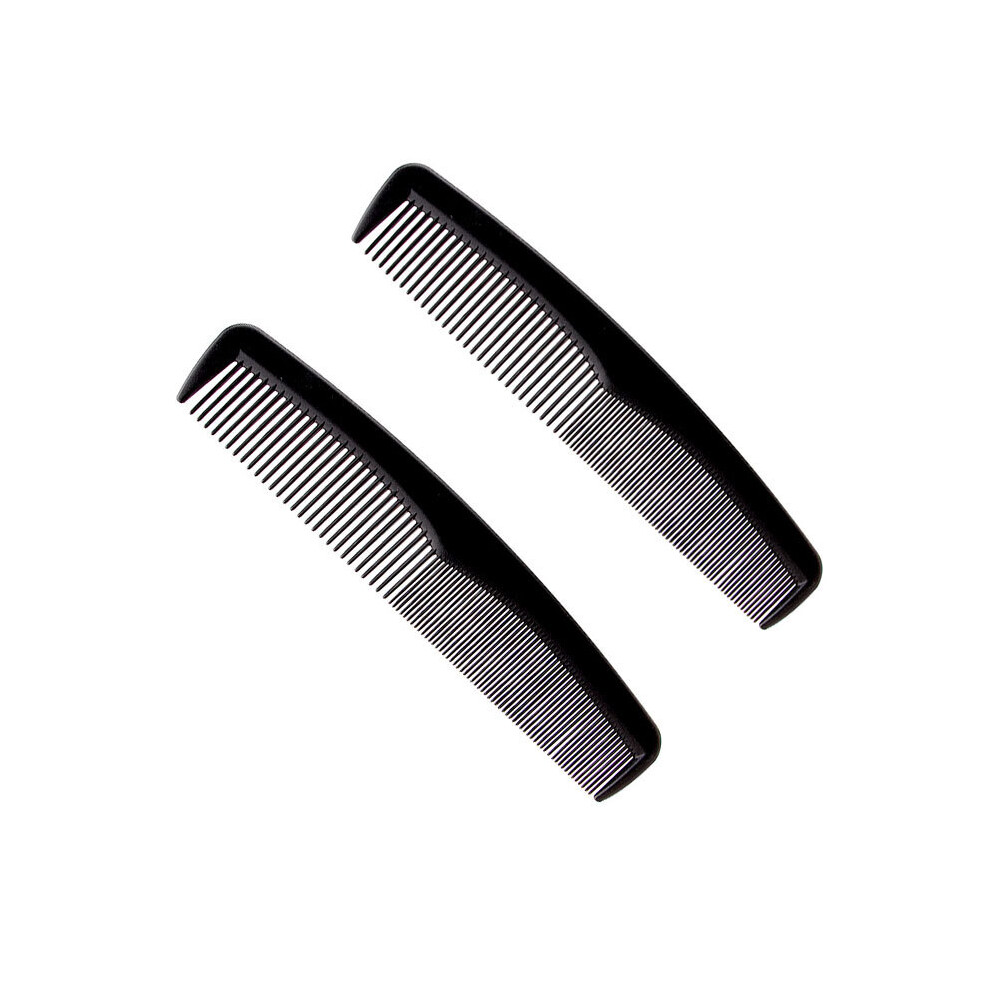 Unisex (Set Of 2) Stylist Anti-Static Hairdressing Combs Multifunctional Hair Styling Hair Detangler Comb