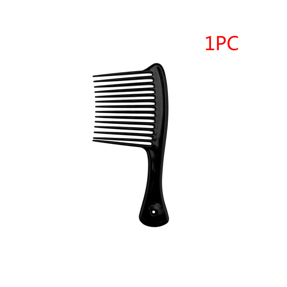 (1pc styles2)1pc Wide Teeth Hair Comb Women's Wig Detangling Hair Salon Rake Comb Curly Hair