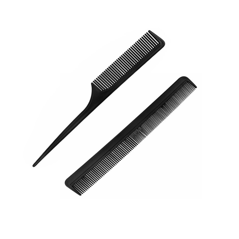 (Set of 2) Stylist Anti-Static Hairdressing Combs Multifunctional Hair Styling Hair Detangler Comb