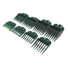 (AG)s Outils de coiffure Accessoires 8 pièces Tondeuse à cheveux universelle Ligne de coupe Peigne Guide